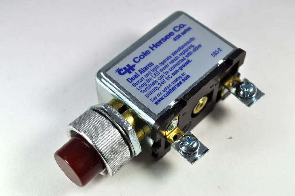 Dual Alarm 24V with Red Warning Lamp