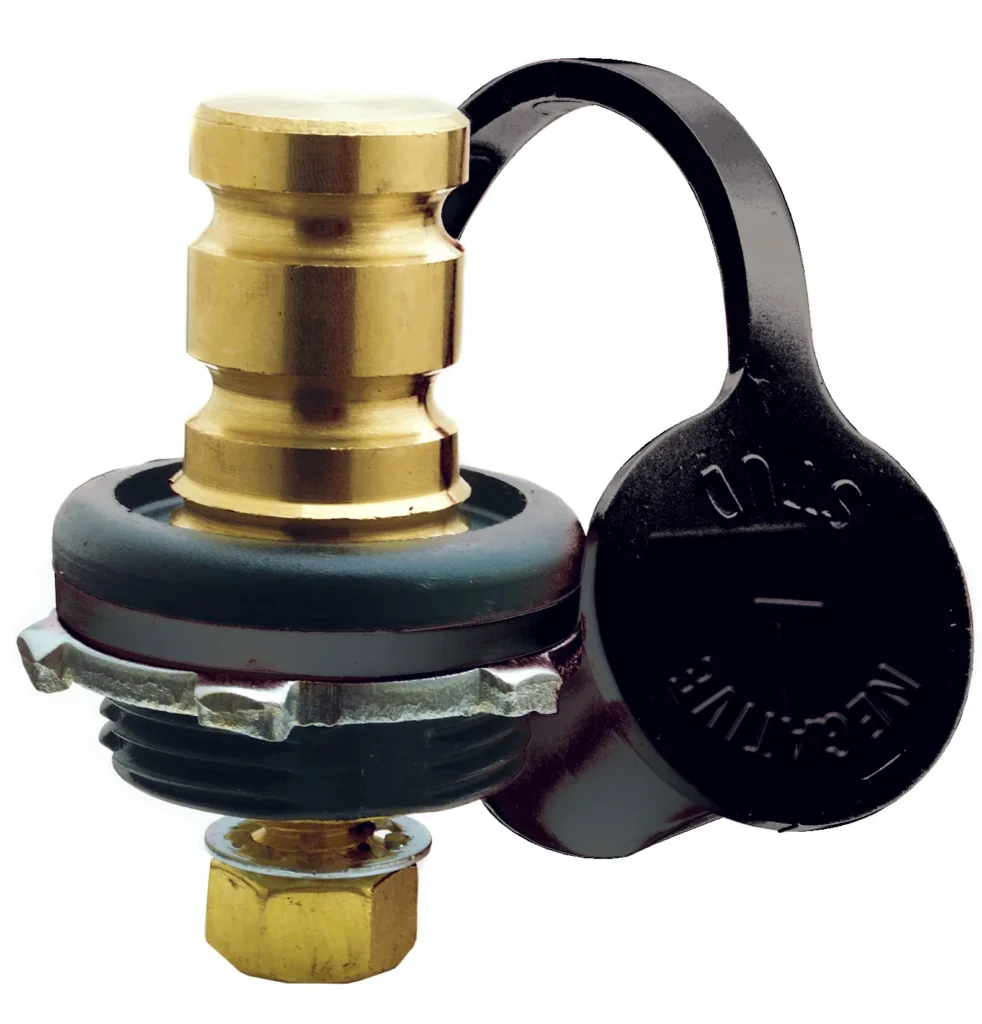 Heavy Duty Battery Jumper Studs - Black