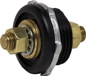 Heavy Duty Battery Feed Studs - Black