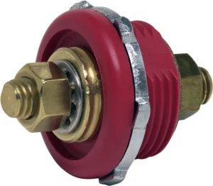 Heavy Duty Battery Feed Studs - Red