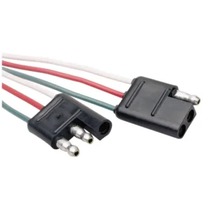 3 Pole Flat Connector with Wires