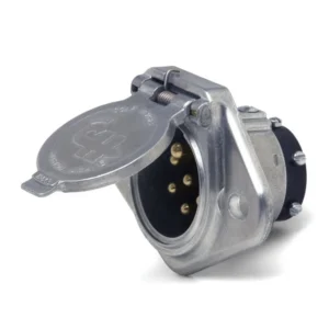 7 Pole Heavy Duty Metal Trailer Socket