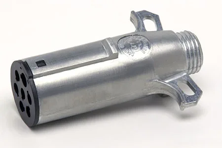 7 Pole Heavy Duty Metal Trailer Plug