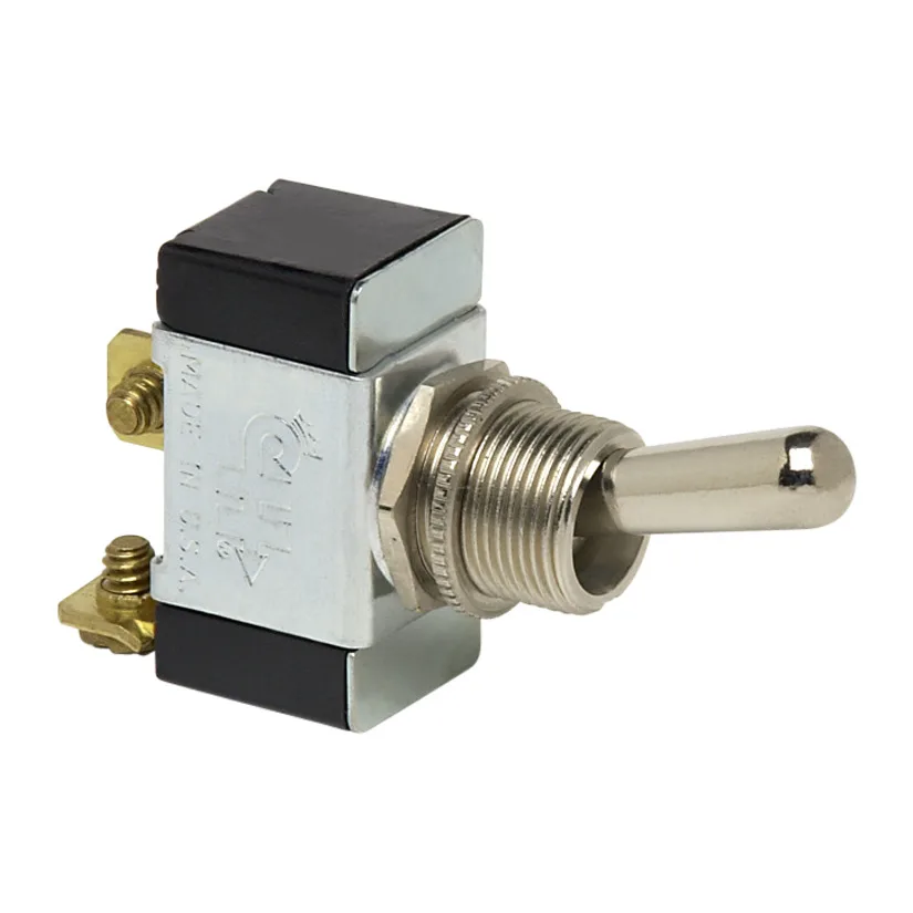 SPST Off/Mom On Screw Toggle Switch
