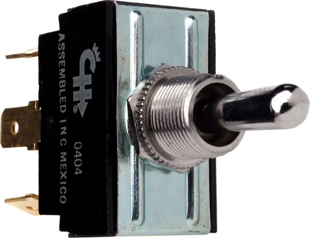 Toggle Switch DPDT Mom On/Off/On Blade Reversing