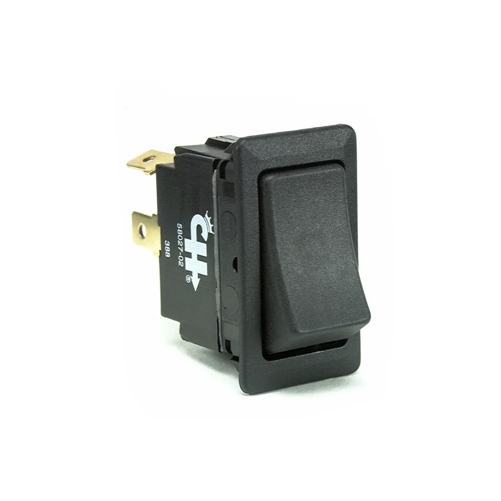 Blank Rocker Switch SPST Non-Illuminated