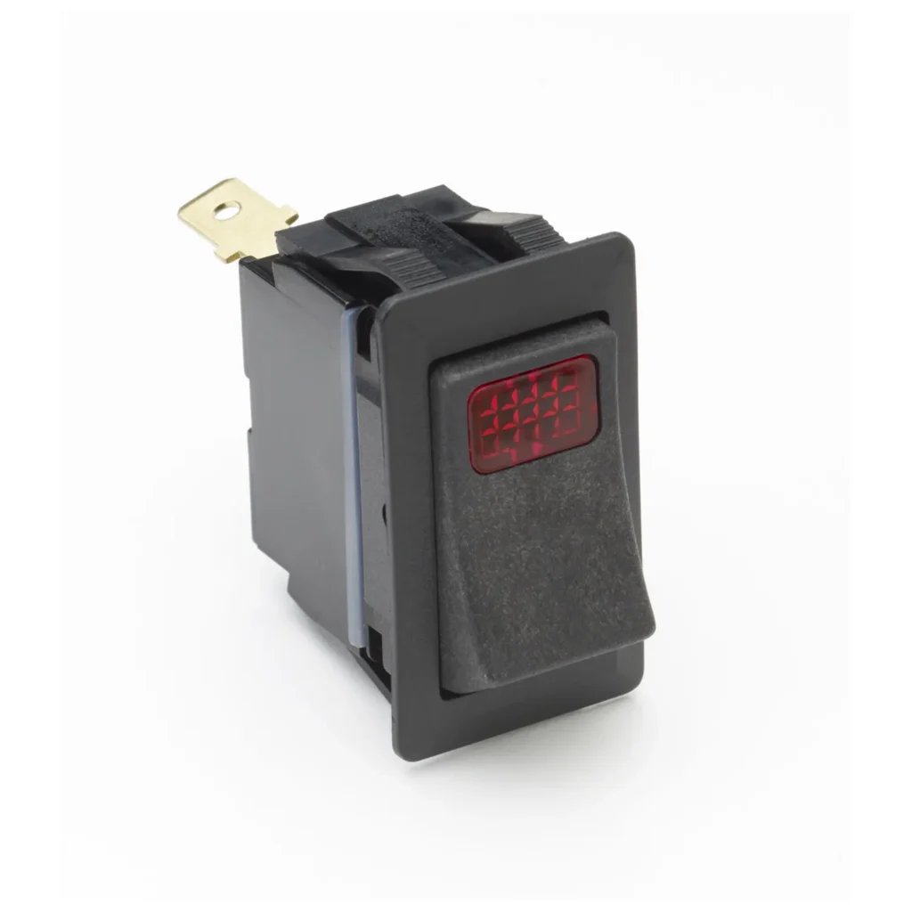 Rocker Switch SPST On/Off Dependent Pilot