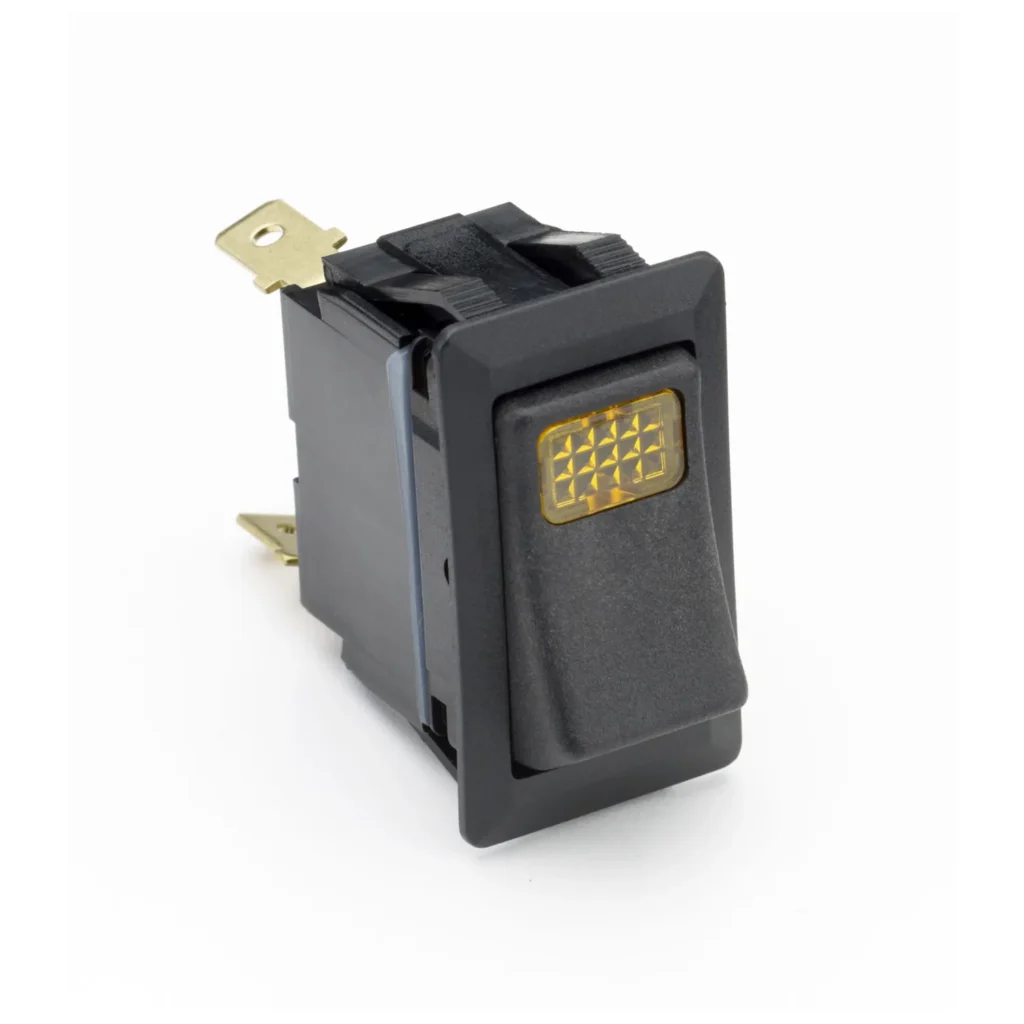Rocker Switch SPST On/Off Dependent Pilot