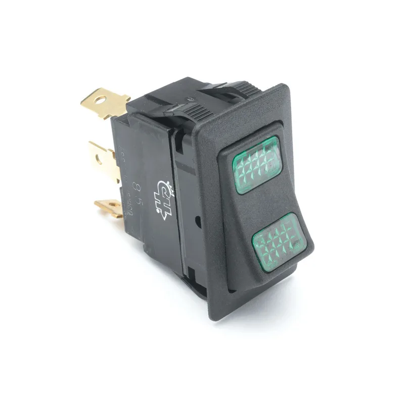 Rocker Switch SPST On/Off Dependent Pilot
