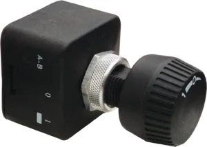 Round Knob Rotary Switch SPST Off/On