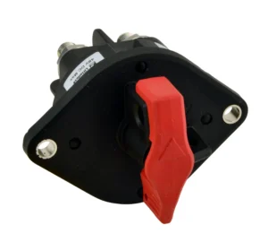 TR Dual Pole Heavy Duty Battery Master Switch Red Handle