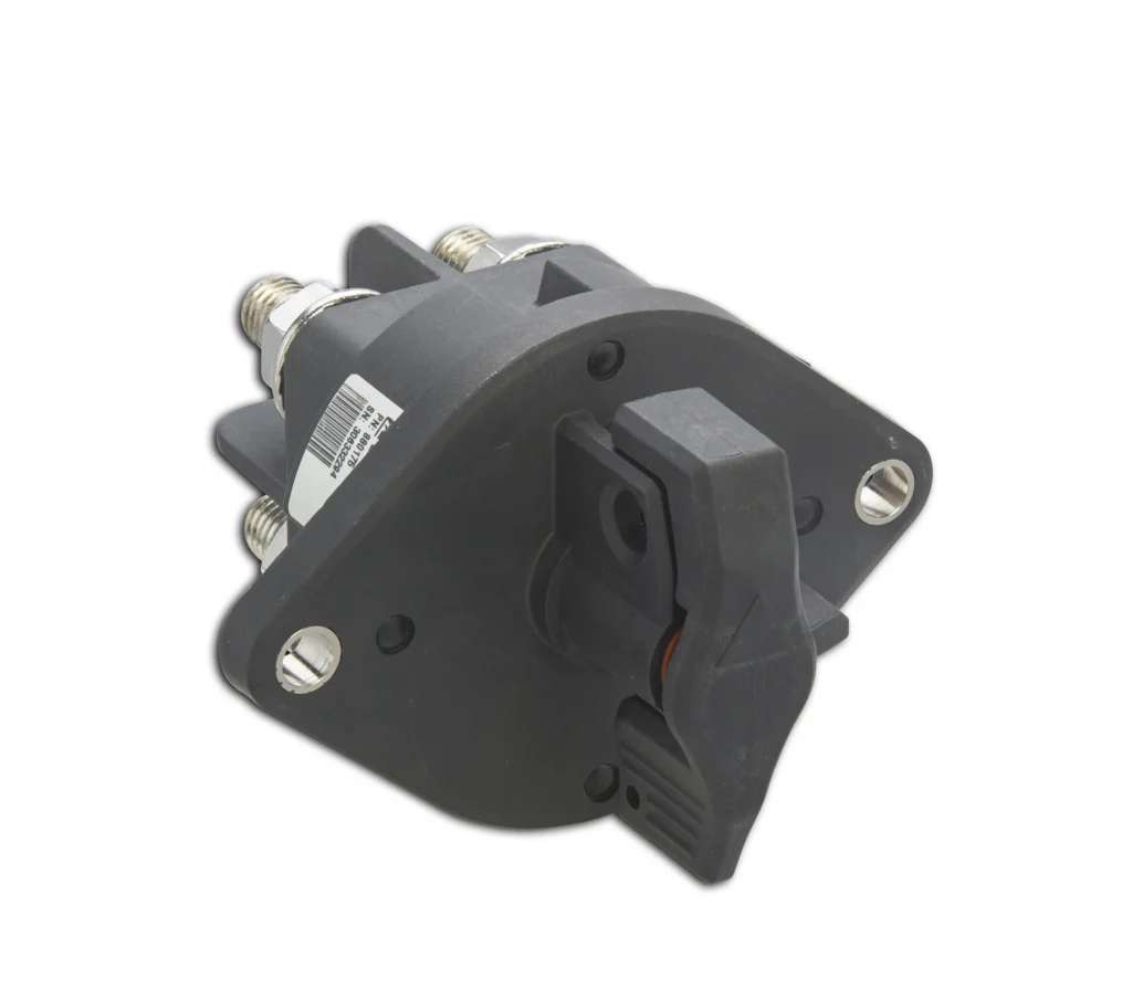 TR Dual Pole Heavy Duty Battery Master Switch Black Handle