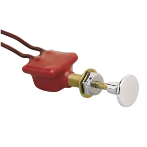 Push Pull Button SPST Off/On Sealed