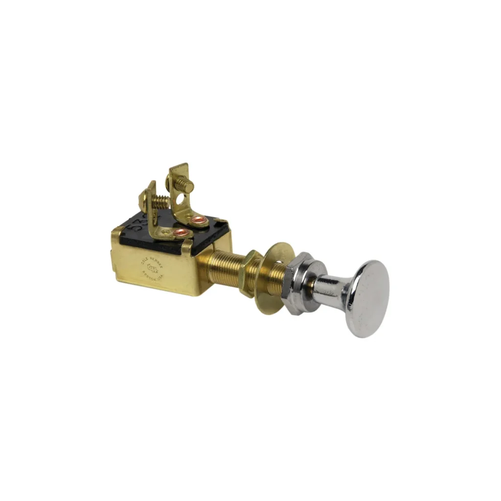 Push Pull Button Switch SPST Off/On Screw