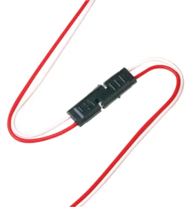 Wired 2 Pin Plastic Plug & Socket